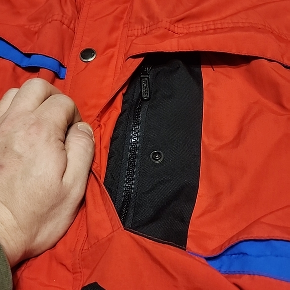 Roffe Challenge System-z ski jacket Ultrex Men’s Medium Size Red Made In USA - Picture 11 of 16